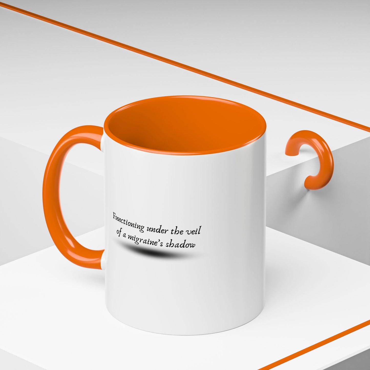11oz/15oz Migraine Day Invisible Illness Warrior Functioning Under The Veil of a Migraines Shadow Coffee Mug
