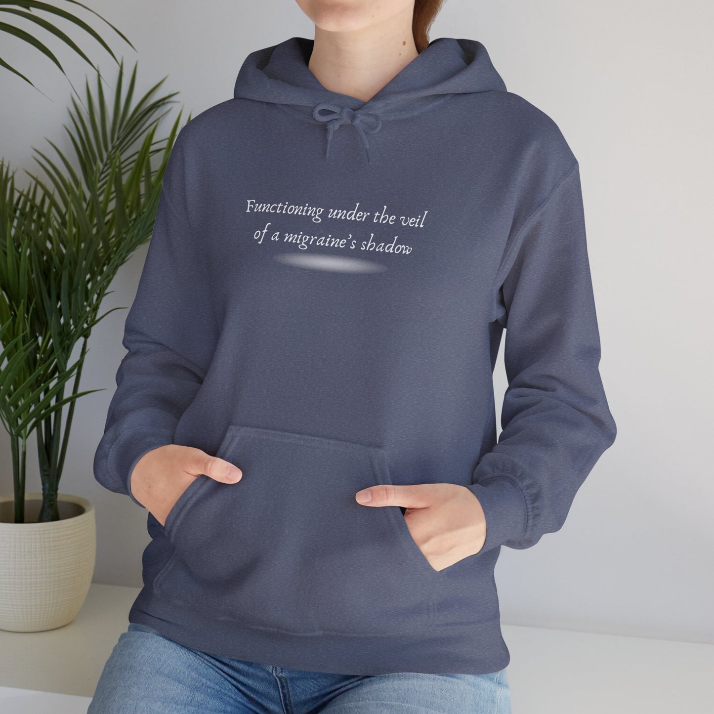 Unisex Migraine Day Invisible Illness Warrior Hooded Sweatshirt