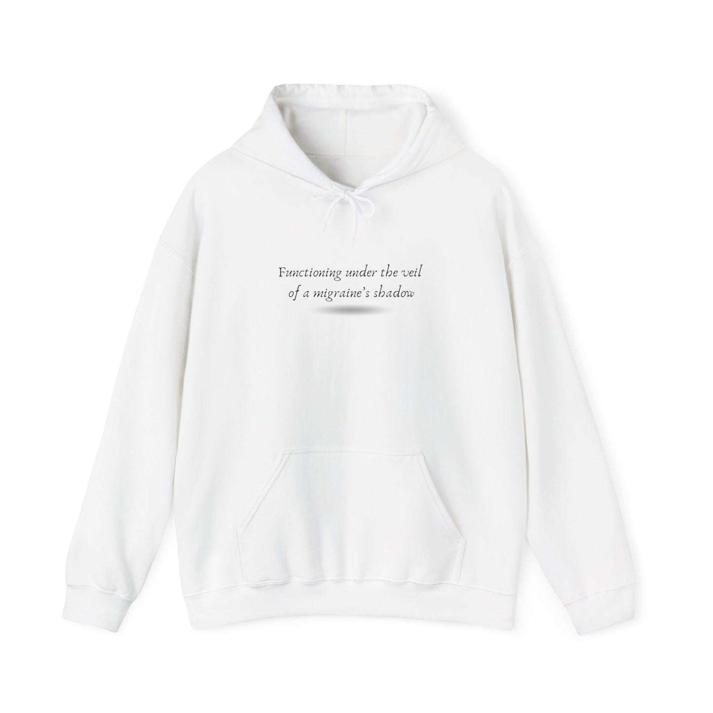 Unisex Migraine Day Invisible Illness Warrior Hooded Sweatshirt