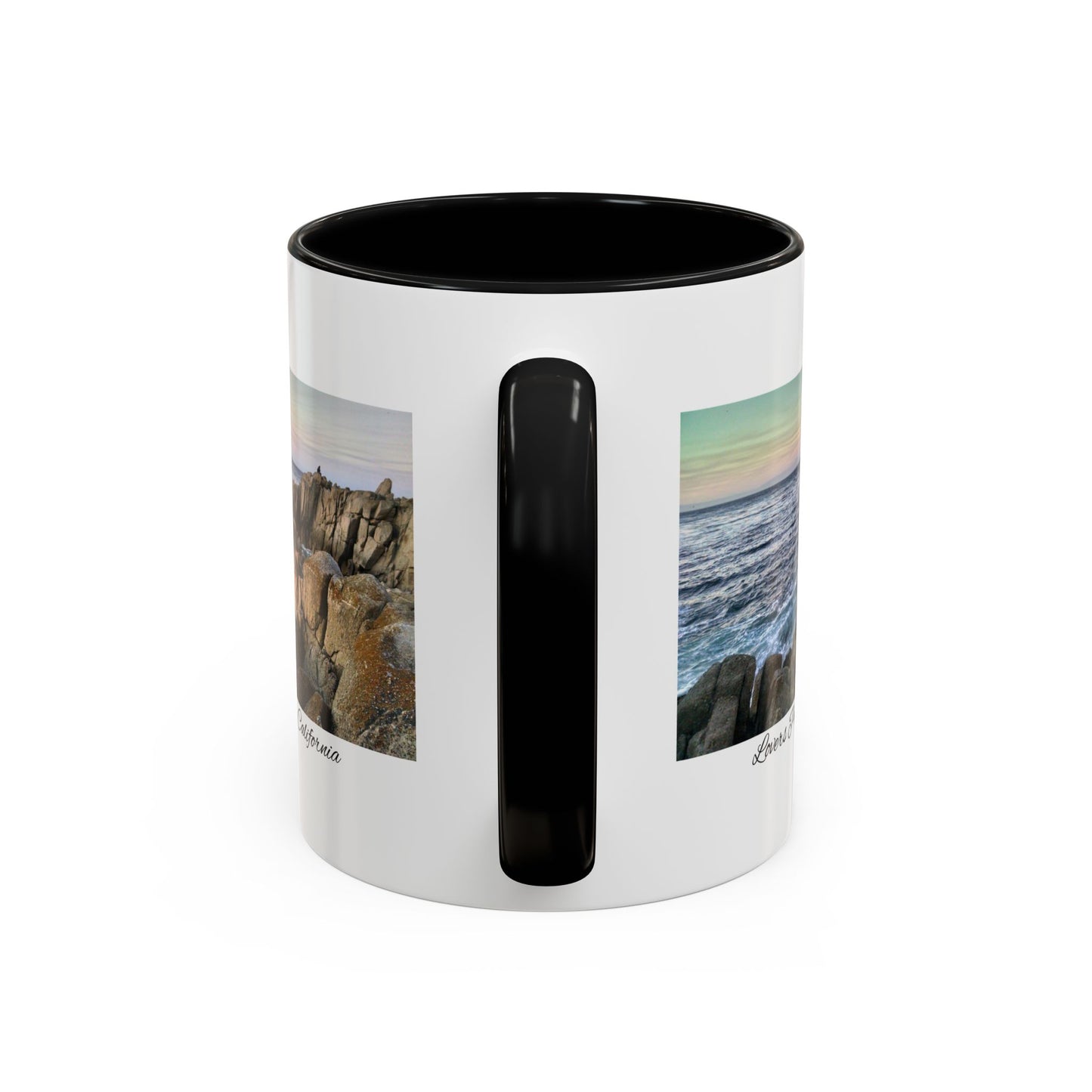 11oz/15oz Ocean View Travelers Coffee Mug Lovers Point, Monterey California San Francisco Bay Area Keepsake