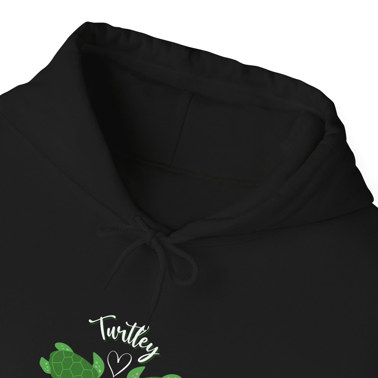 Unisex Cute Turtle Lover Turtley Into You Hooded Sweatshirt