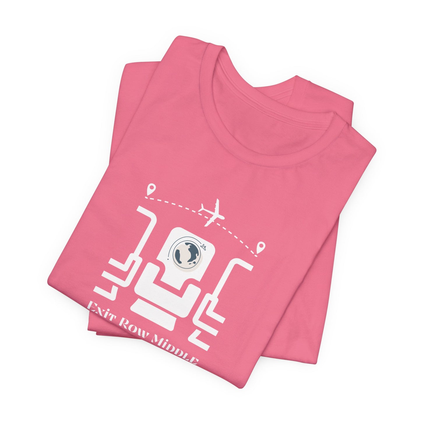 Unisex Jersey Short Sleeve Exit Row Middle Travel T-Shirt