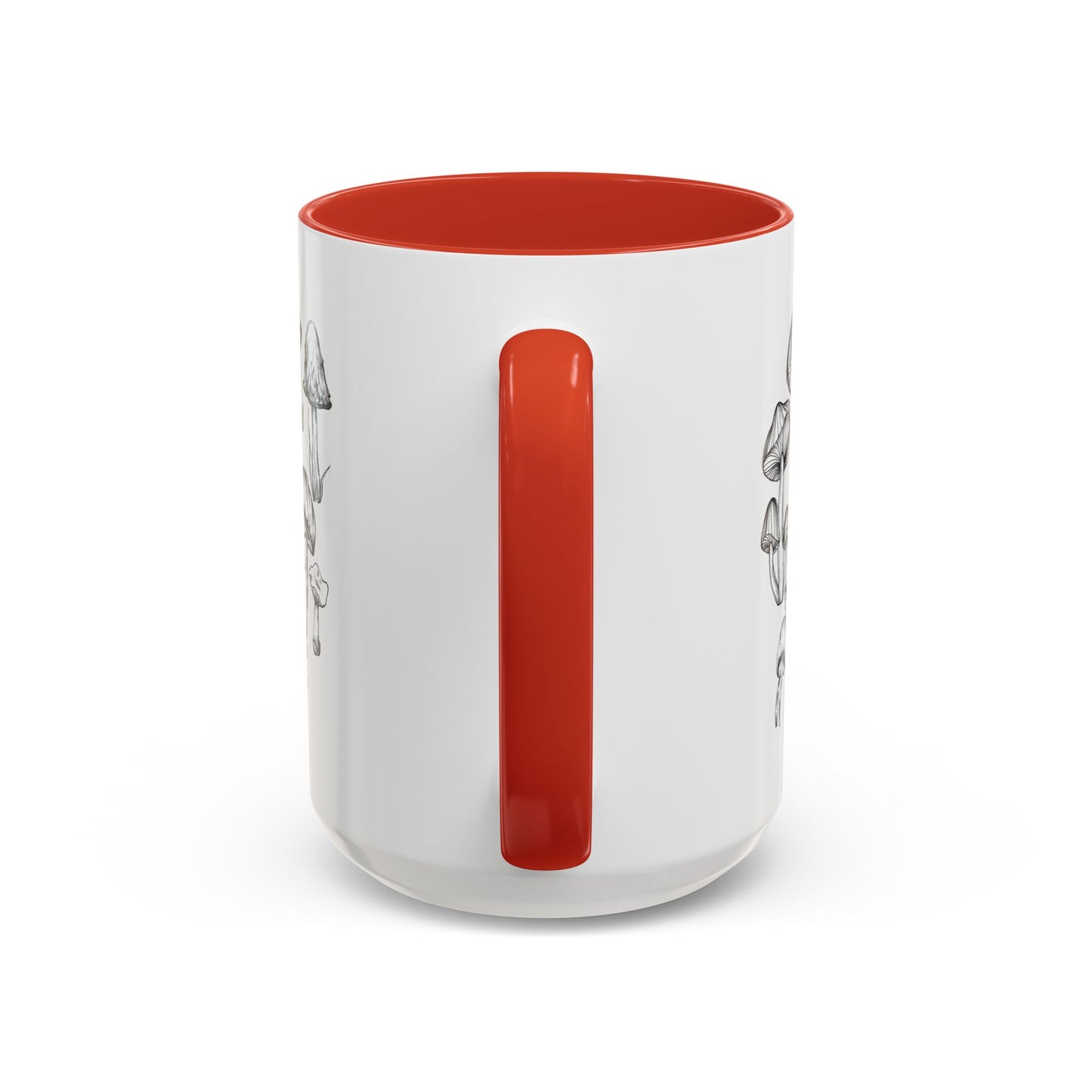 11oz/15oz Mushroom Lover Fungi Print Toadstool Coffee Mug