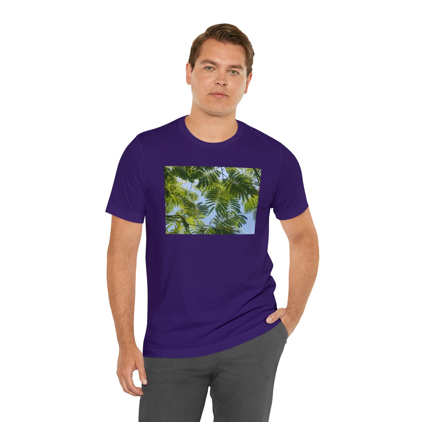 Unisex Jersey Short Sleeve Original Print Silk Canopy T-Shirt