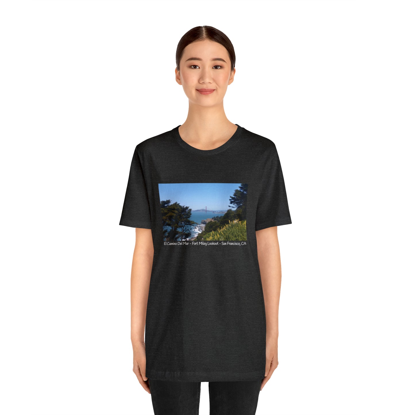 Unisex Jersey Short Sleeve El Camino Del Mar, San Francisco, California