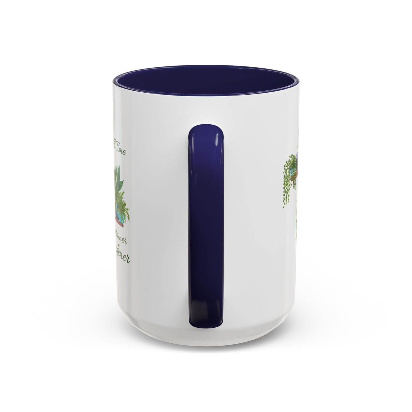 11oz/15oz Garden Themed Full Time Container Gardener Plant Parent Coffee Mug