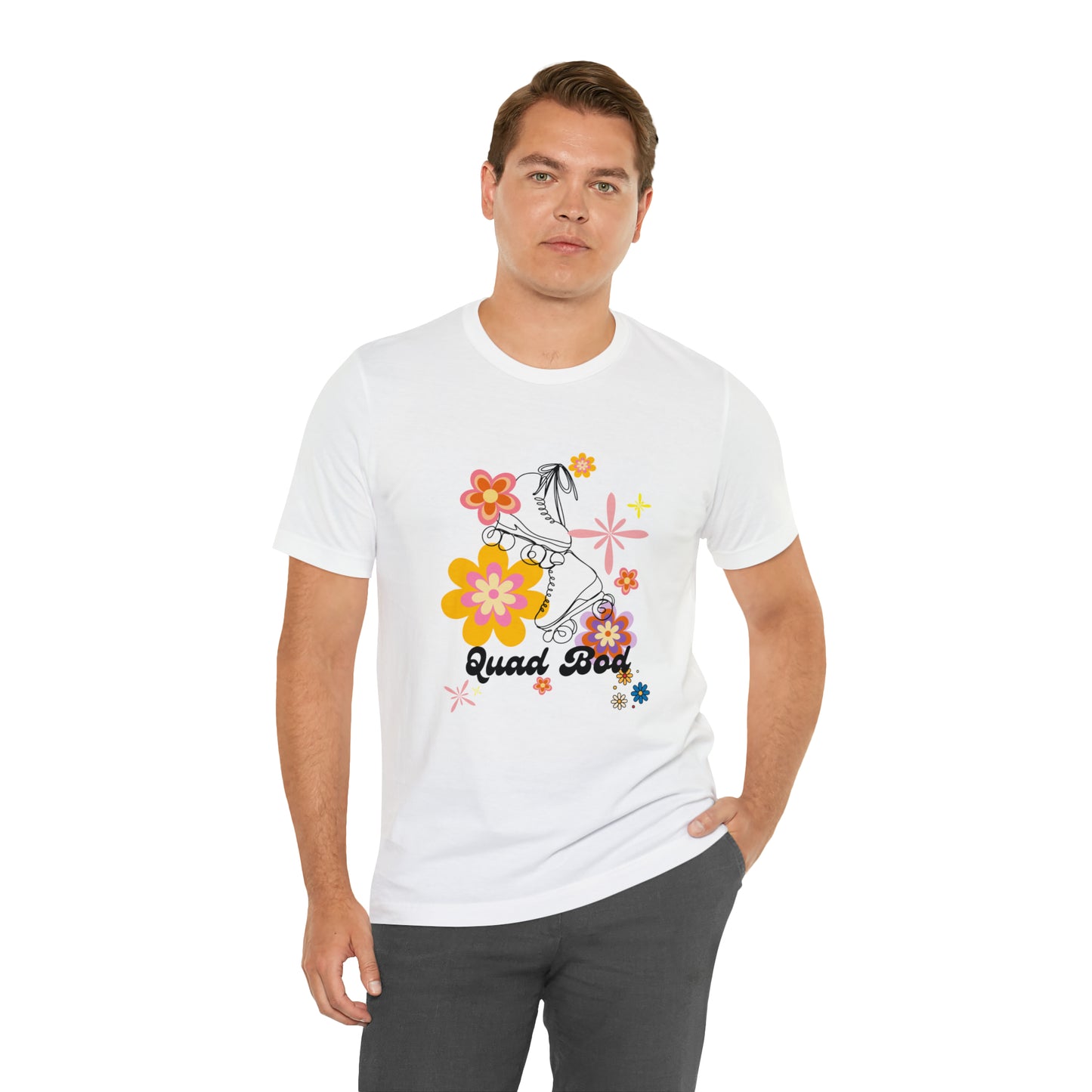 Unisex Quad Bod Roller Skater T-Shirt