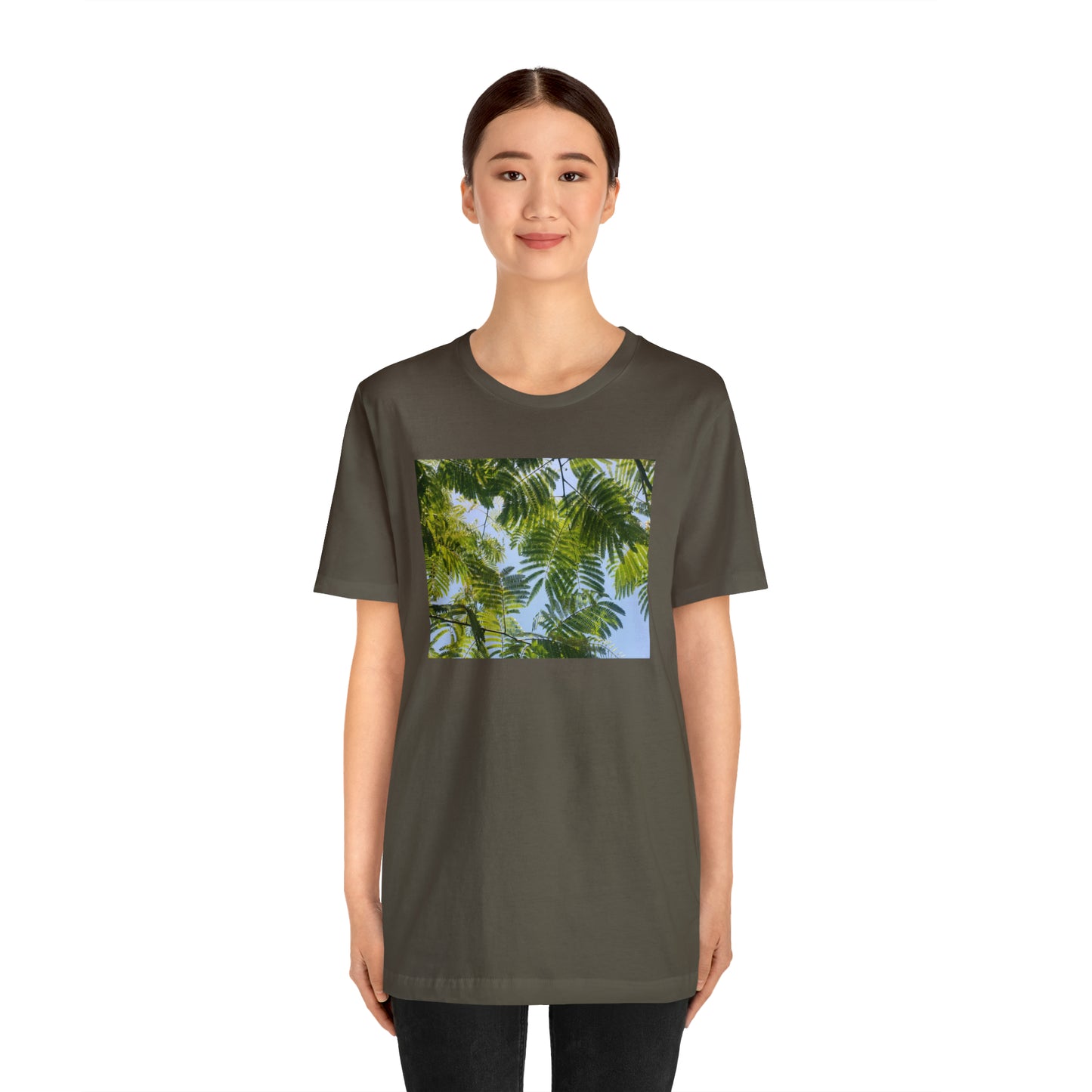 Unisex Jersey Short Sleeve Original Print Silk Canopy T-Shirt