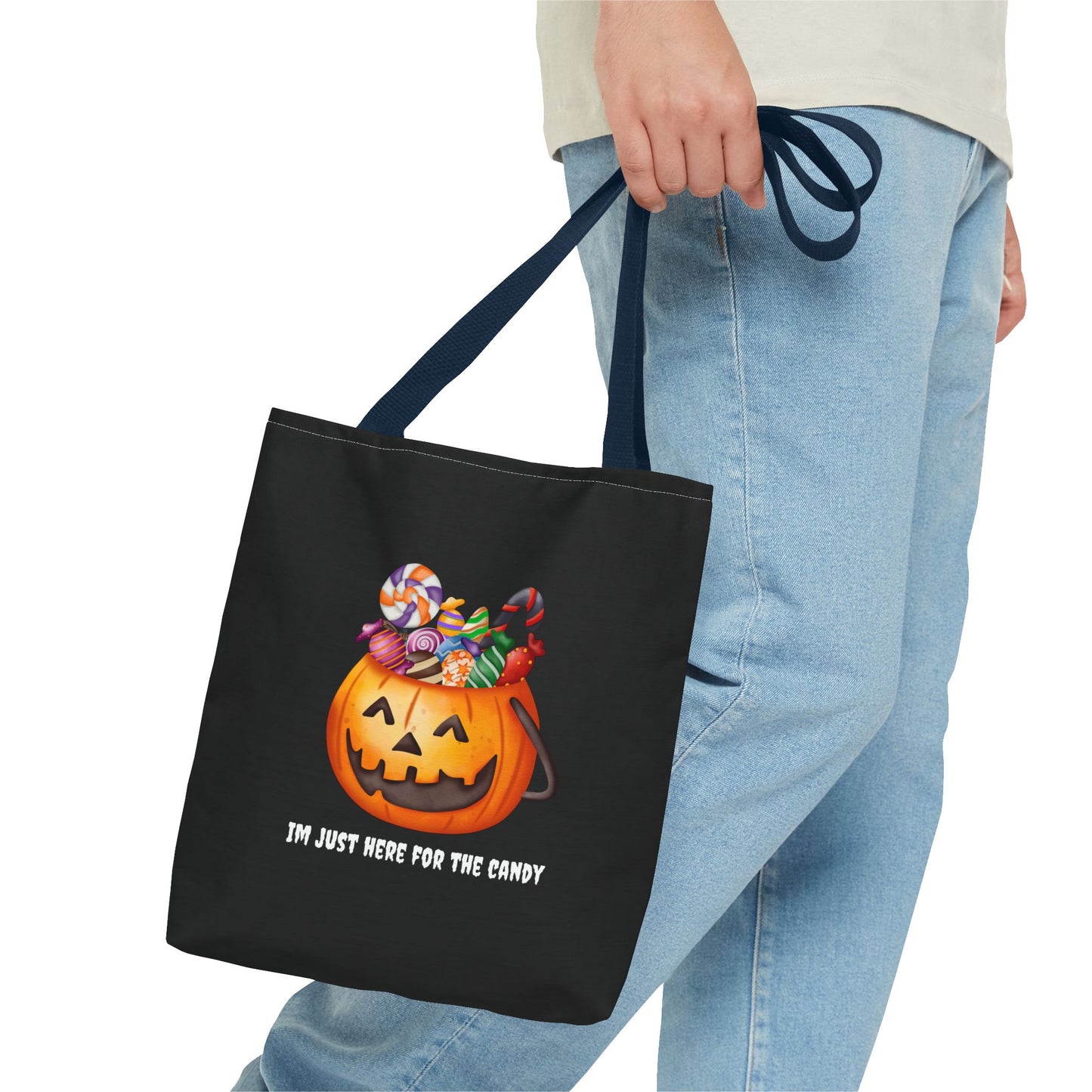 Cute  Pumpkin Themed Halloween Tote Bag Gift for Halloween Spooky Season Tote Trick or Treating Bag Halloween Tote Fall Bag Cute Tote Gift