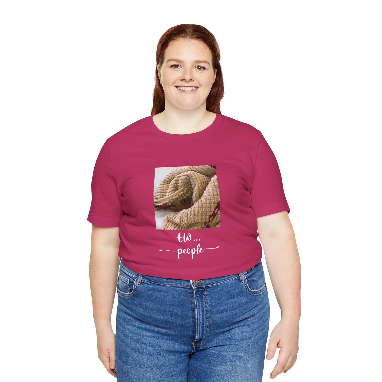 Unisex EW People Introvert Hiding Chihuahua T-Shirt