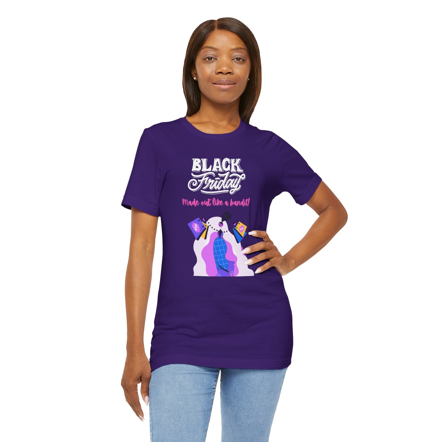 Unisex Jersey Short Sleeve Black Friday Sales T-Shirt