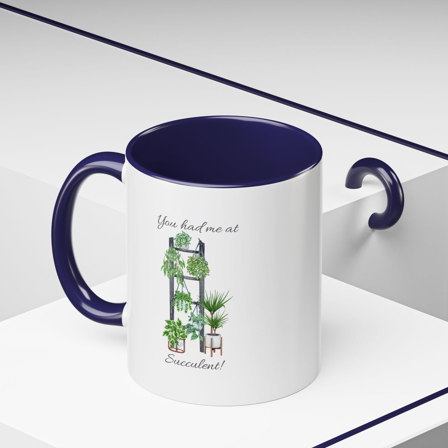11oz/15oz Garden Themed Succulent Container Garden Plant Parent Coffee Mug