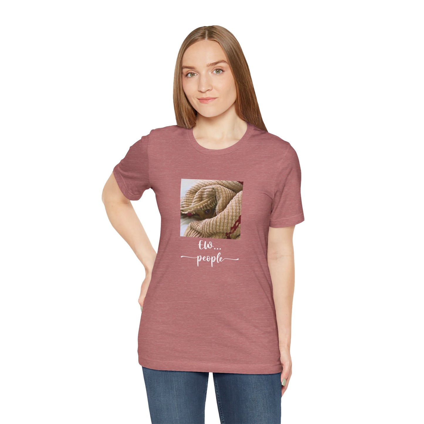 Unisex EW People Introvert Hiding Chihuahua T-Shirt