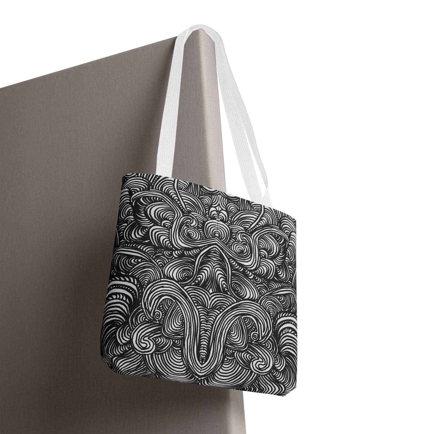 Unisex Original Line Art All Over Print Tote Bag - Mirage