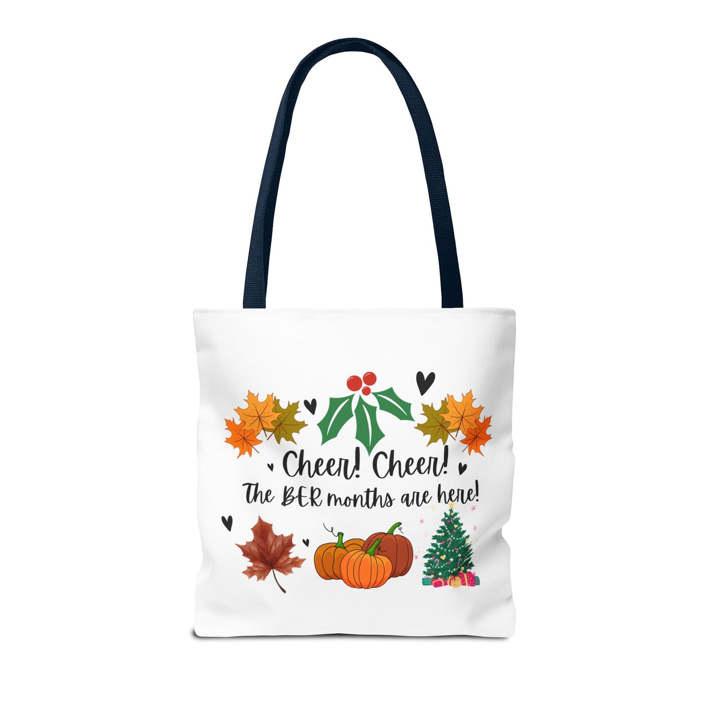 Unisex BER Months Tote Bag Autumn Fall September October November December Tote Bag Favorite Months Tote Bag