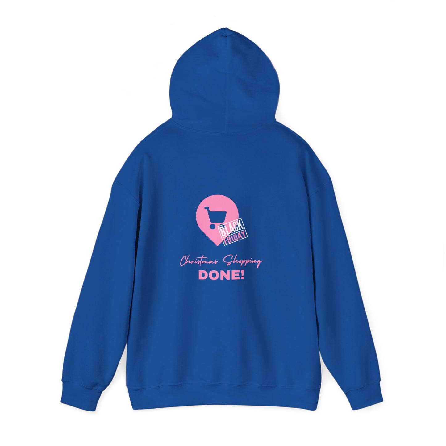 Unisex Black Friday Christmas Shopping DONE! Heavy Blend™ Hooded Sweatshirt