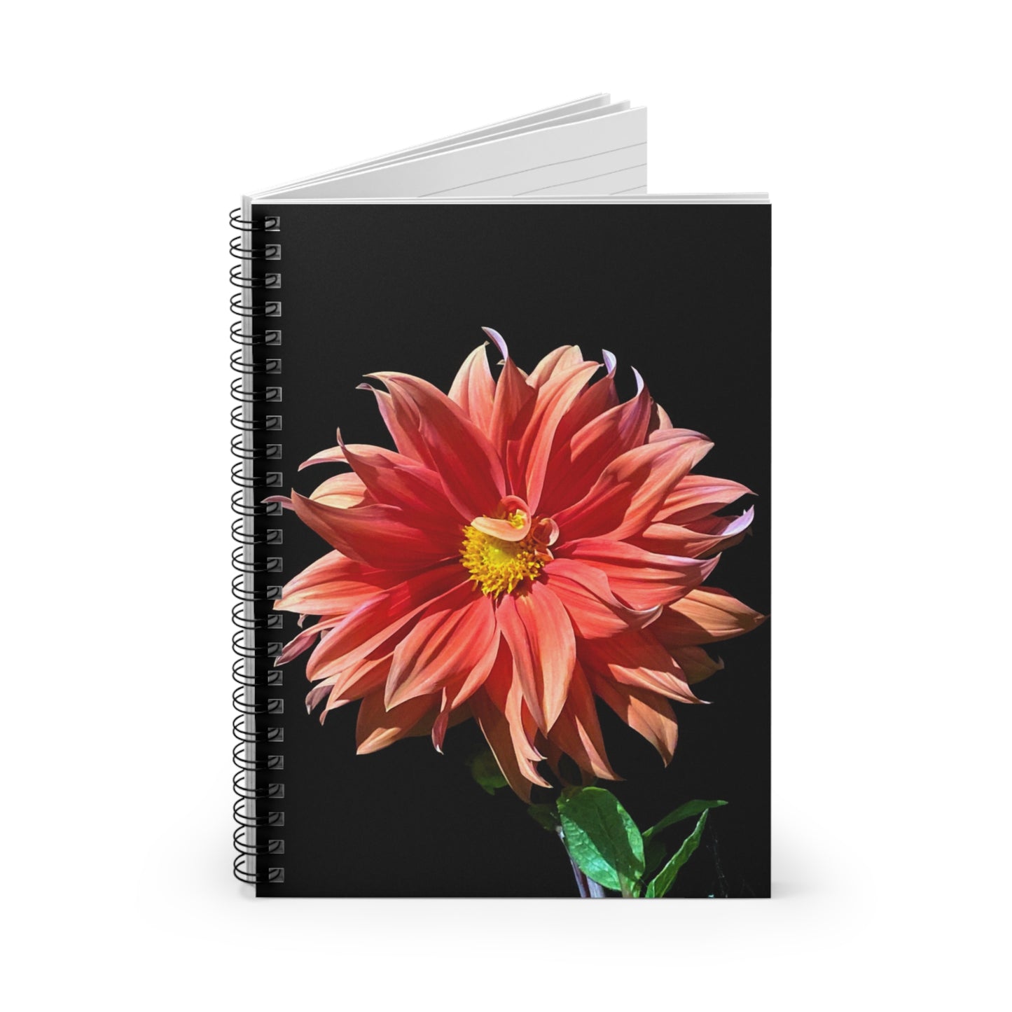 Spiral Notebook - Dahlia Flower