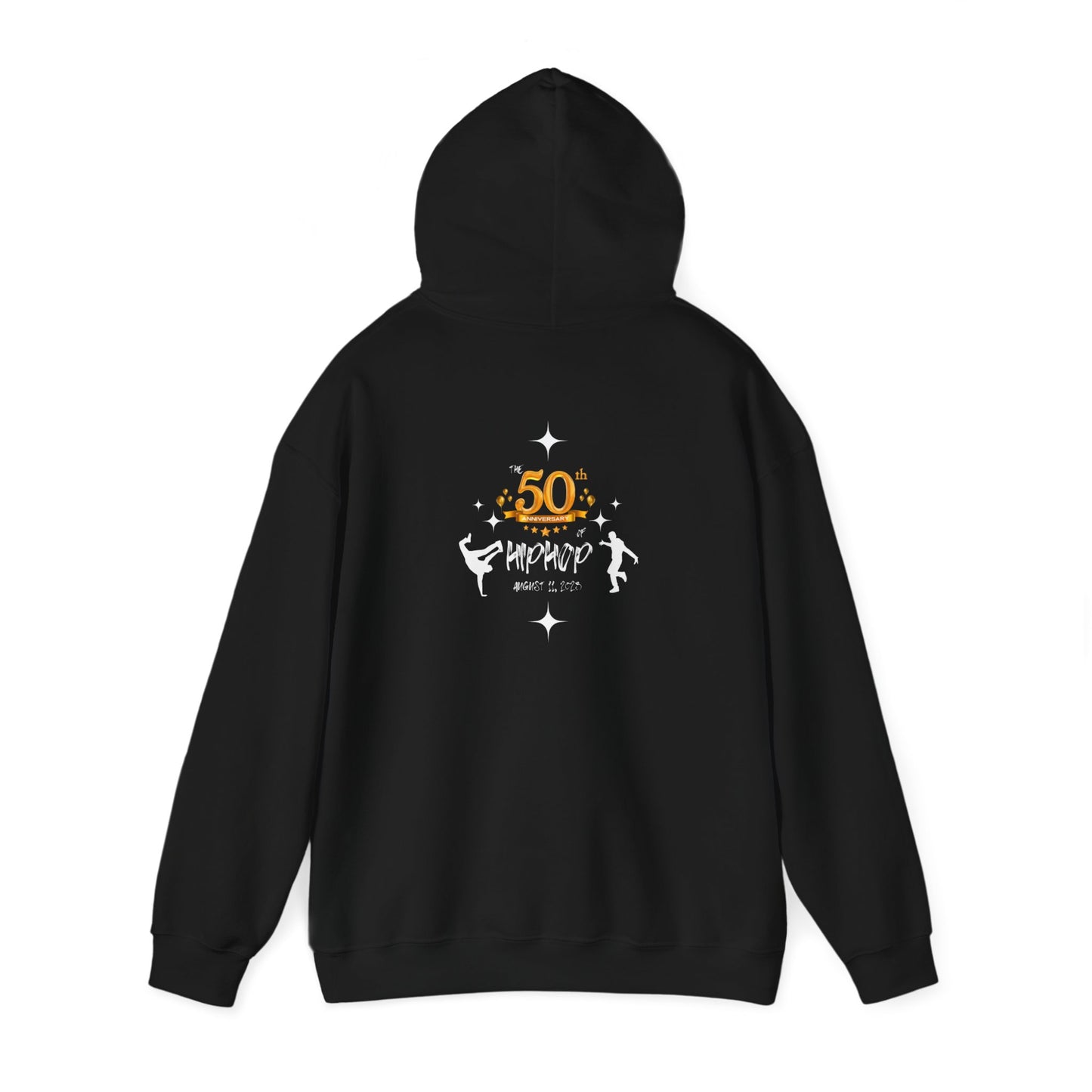 Unisex Heavy Blend™ 50th Anniversary of HipHop August 11, 2023 Commemorate 50 Years Hooded Sweatshirt