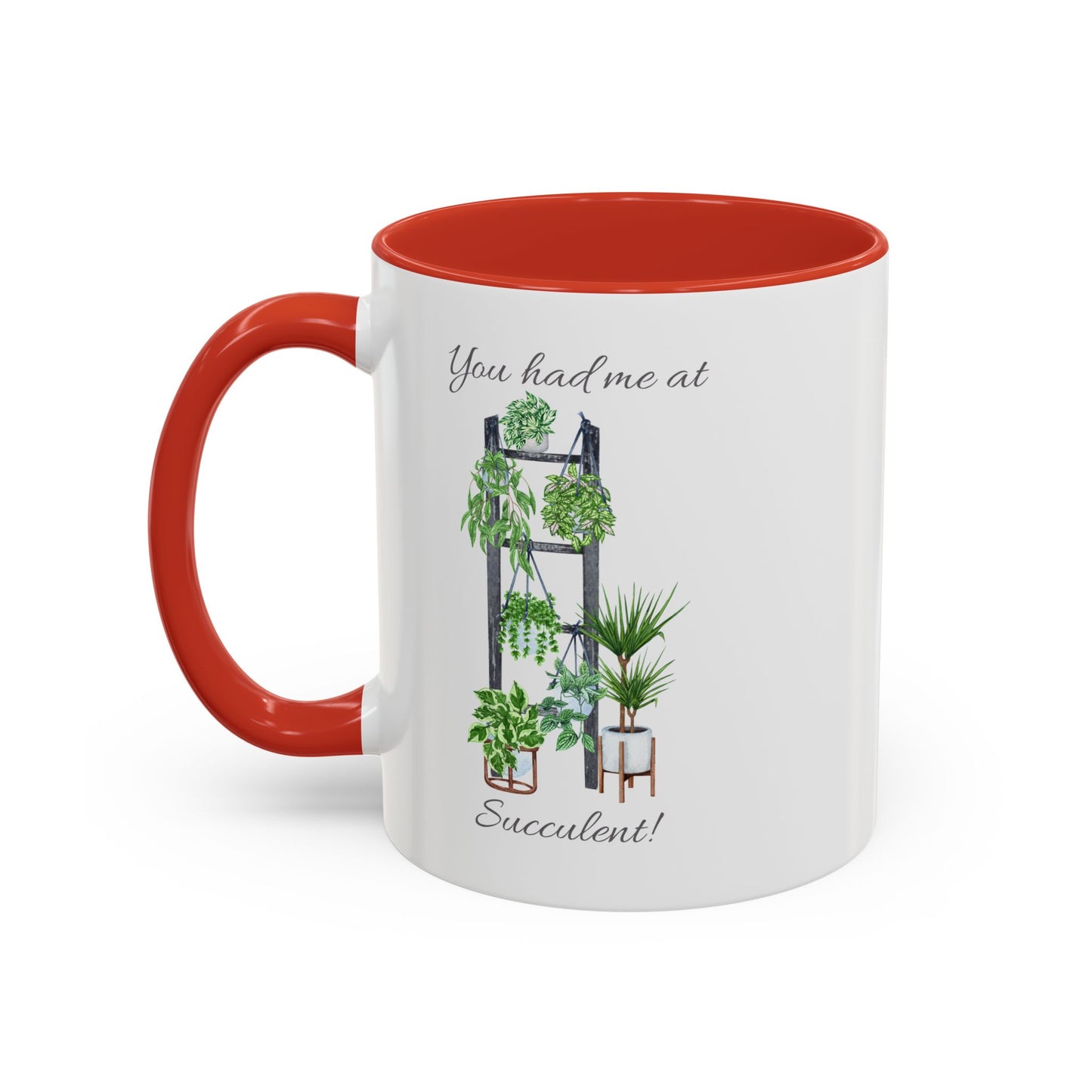 11oz Garden Themed Succulent Container Garden Plant Parent Coffee Mug