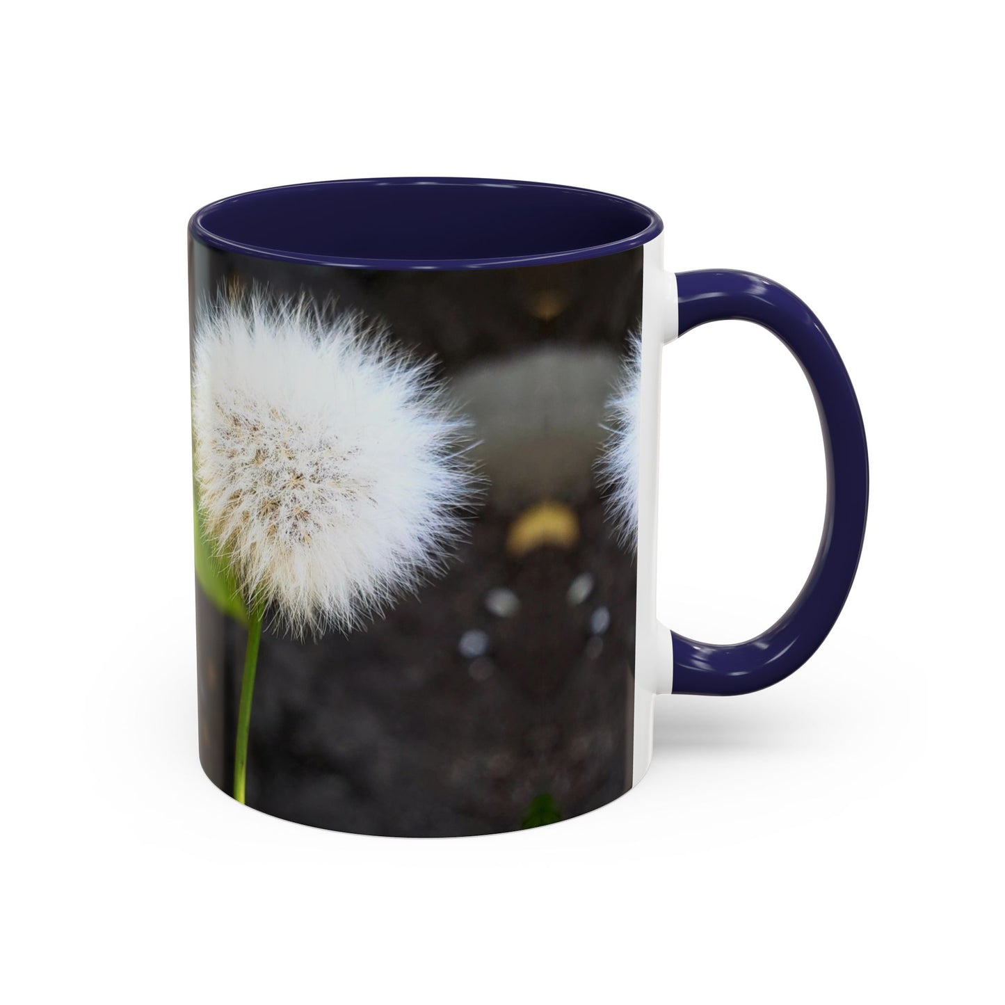 11oz/15oz Garden Themed Dandelion Flower Coffee Mug