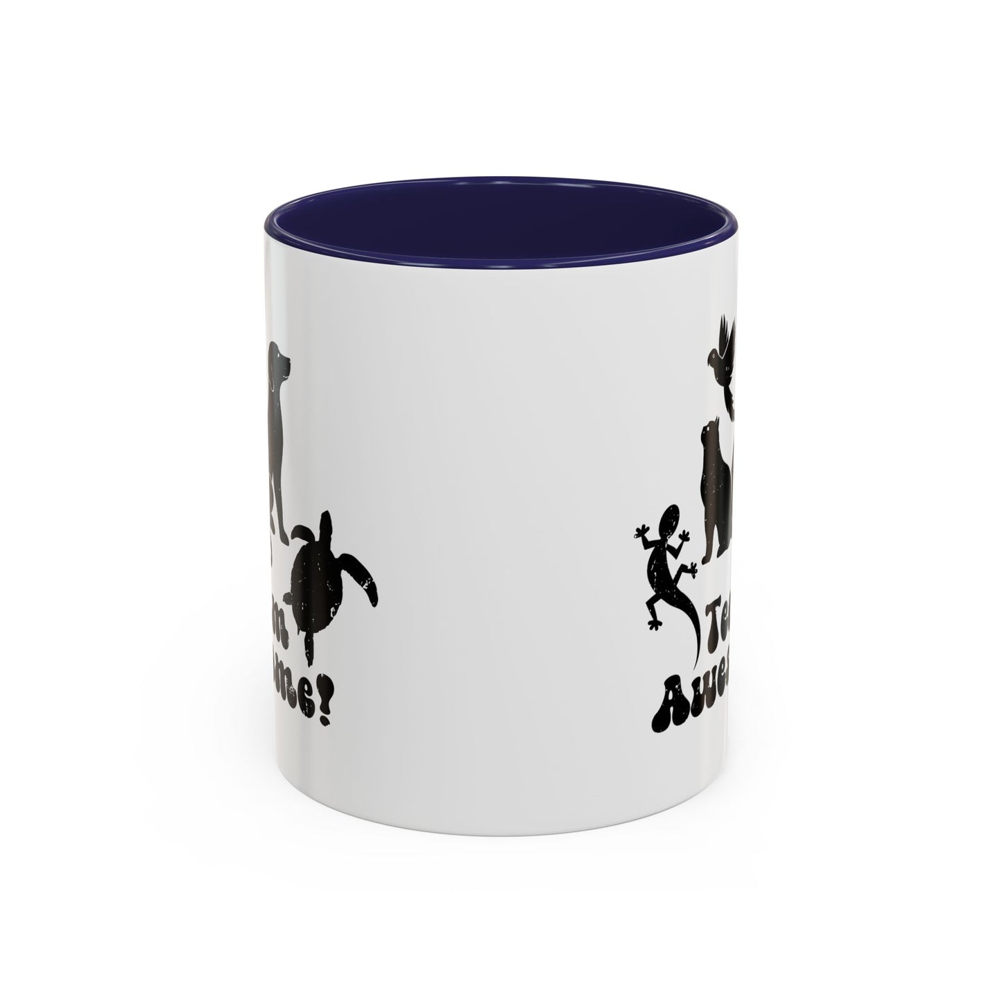 11oz/15oz Animal Lover Lizard Cat Bird Dog Turtle Team Awesome Coffee Mug