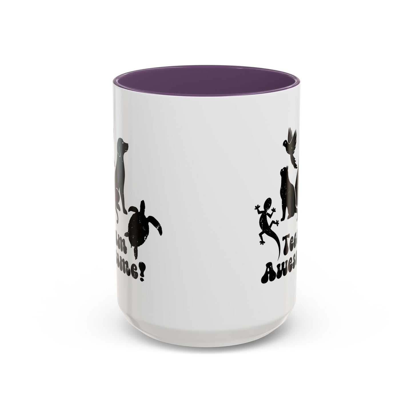 11oz/15oz Animal Lover Lizard Cat Bird Dog Turtle Team Awesome Coffee Mug