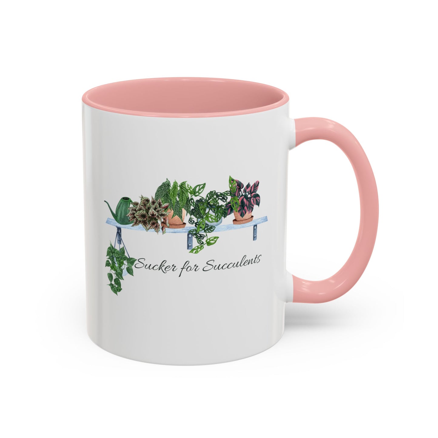 11oz/15oz Garden Themed Coffee Mug Sucker for Succulents