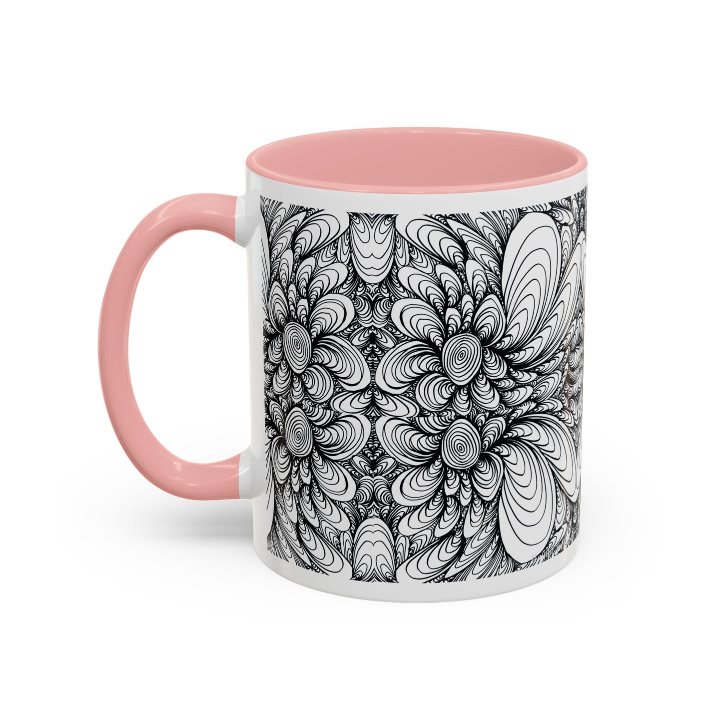 11oz/15oz Original Line Art Mug - Blooms