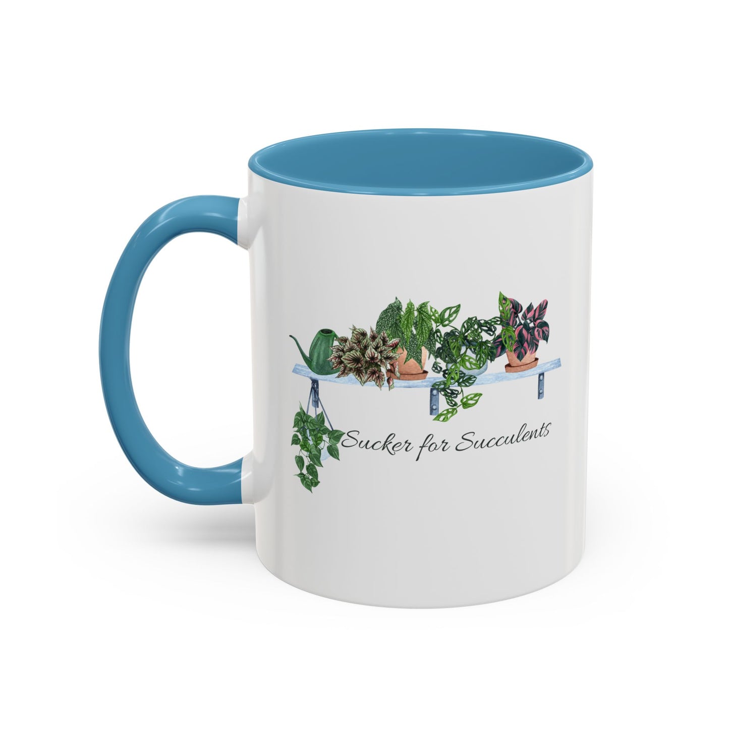 11oz/15oz Garden Themed Coffee Mug Sucker for Succulents