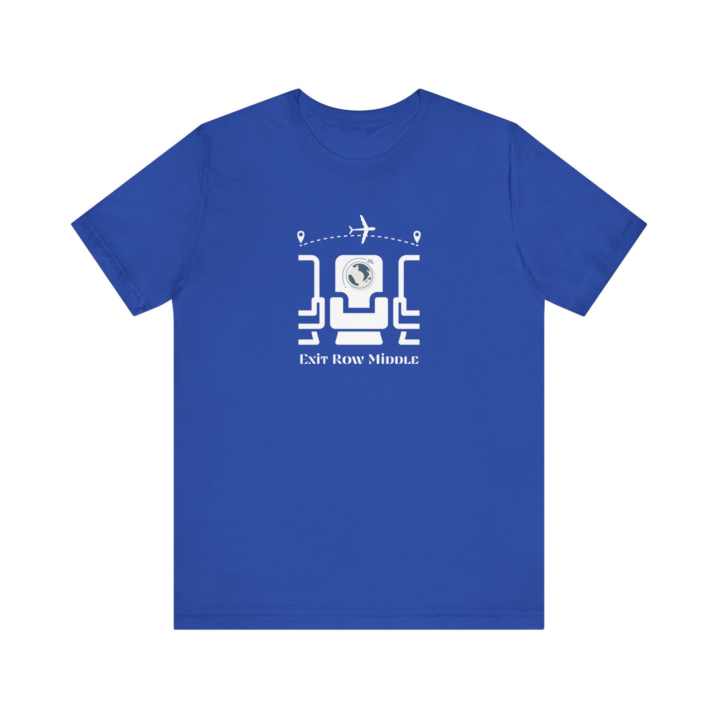 Unisex Jersey Short Sleeve Exit Row Middle Travel T-Shirt