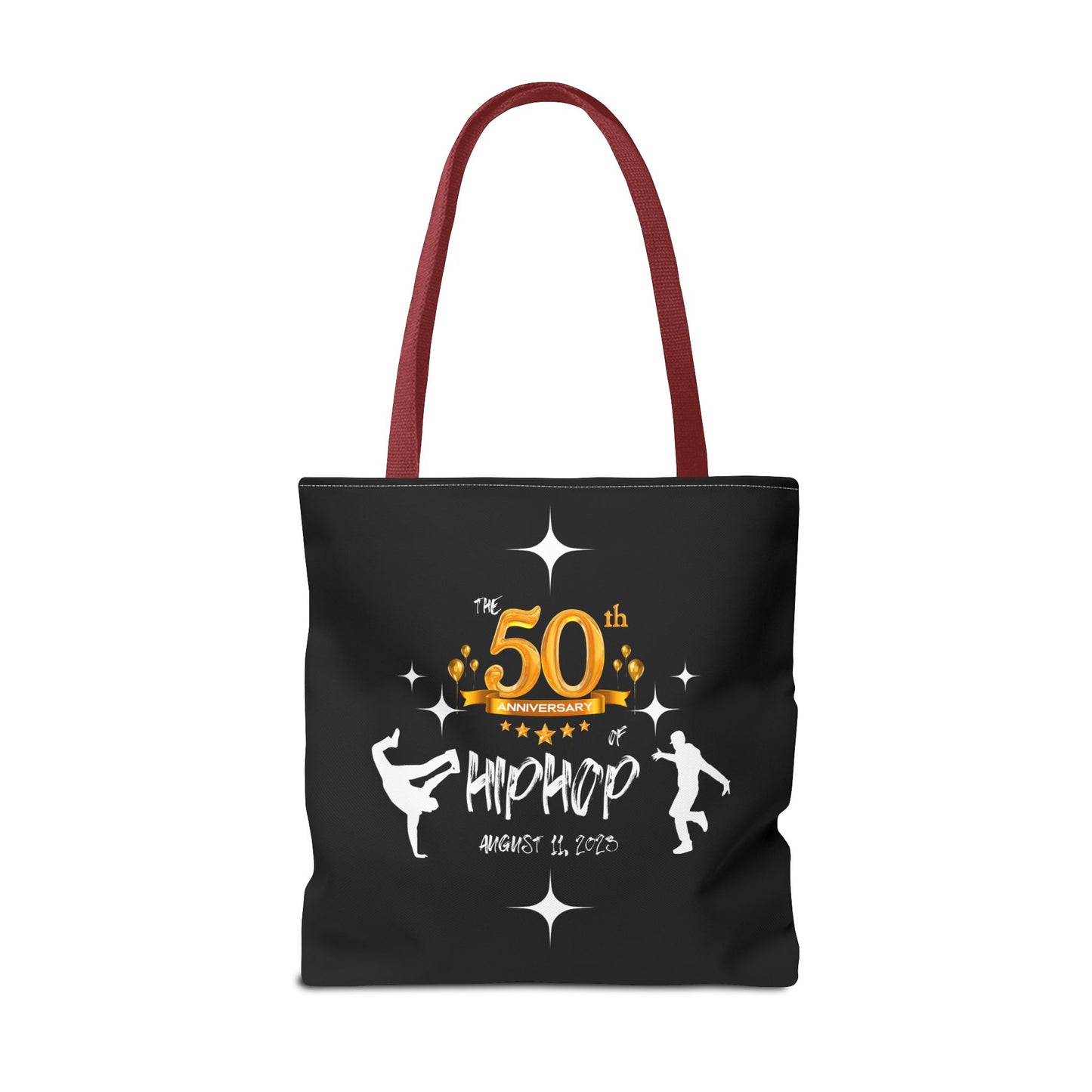 Unisex 50th Anniversary of HipHop August 11, 2023 Commemorative Tote Bag HipHop Anniversary Tote Music Fan Tote Bag Gift For DJ Music Lover