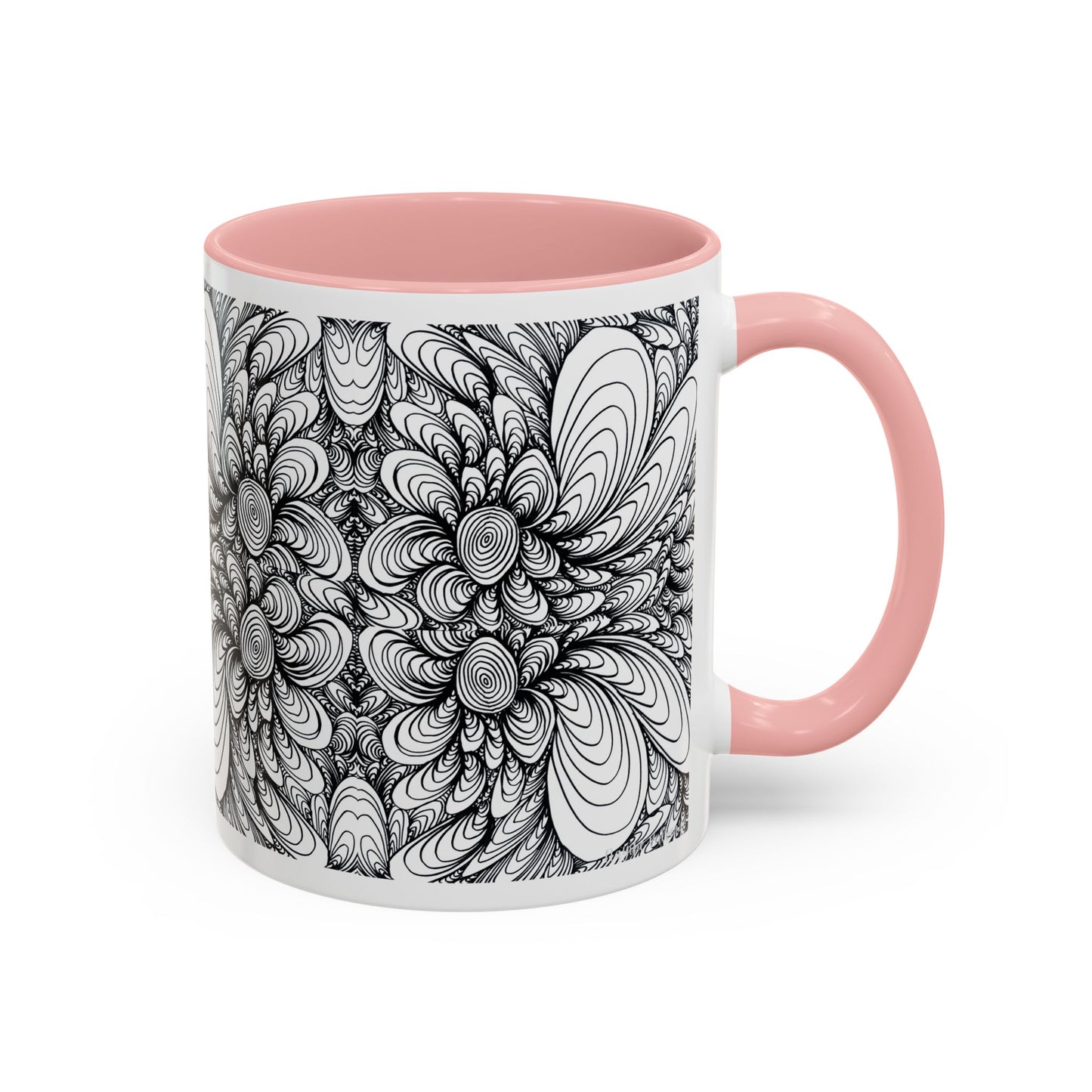 11oz/15oz Original Line Art Mug - Blooms