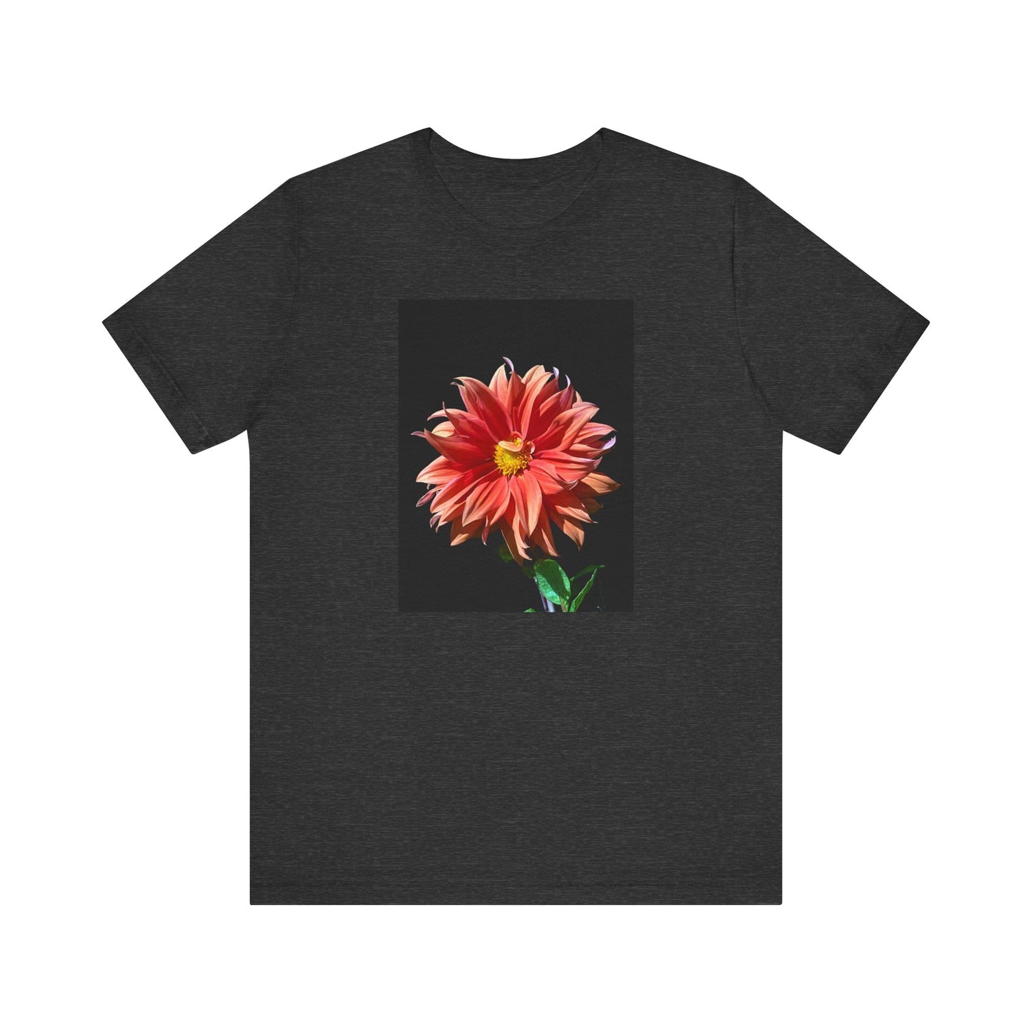 Unisex Jersey Short Sleeve Dahlia Flower T-Shirt