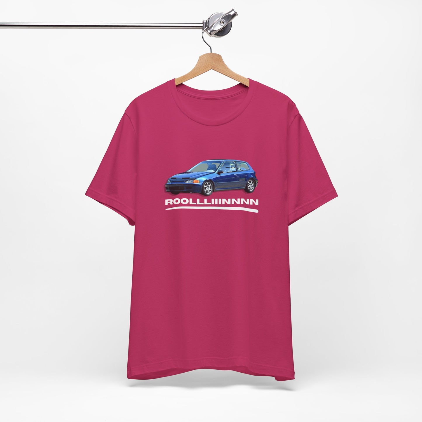 Unisex Jersey Short Sleeve Rolllllin Civic Hatchback Appreciation T-Shirt