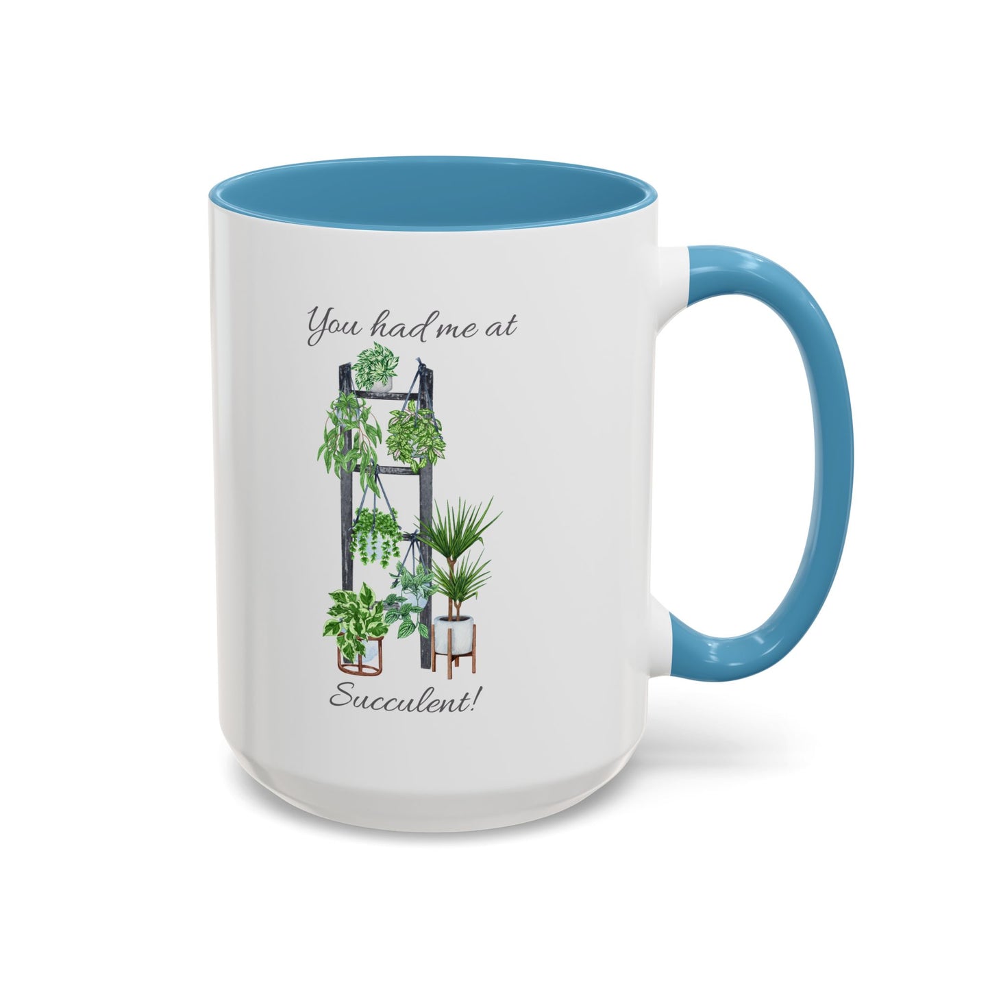 11oz/15oz Garden Themed Succulent Container Garden Plant Parent Coffee Mug