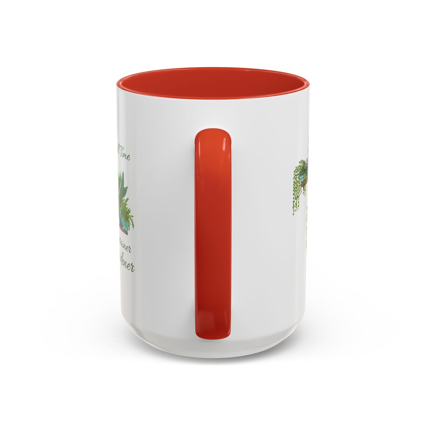 11oz/15oz Garden Themed Full Time Container Gardener Plant Parent Coffee Mug