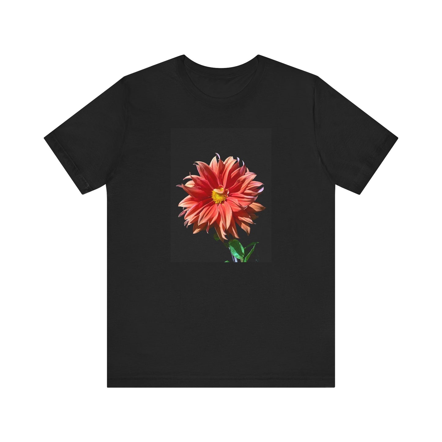 Unisex Jersey Short Sleeve Dahlia Flower T-Shirt