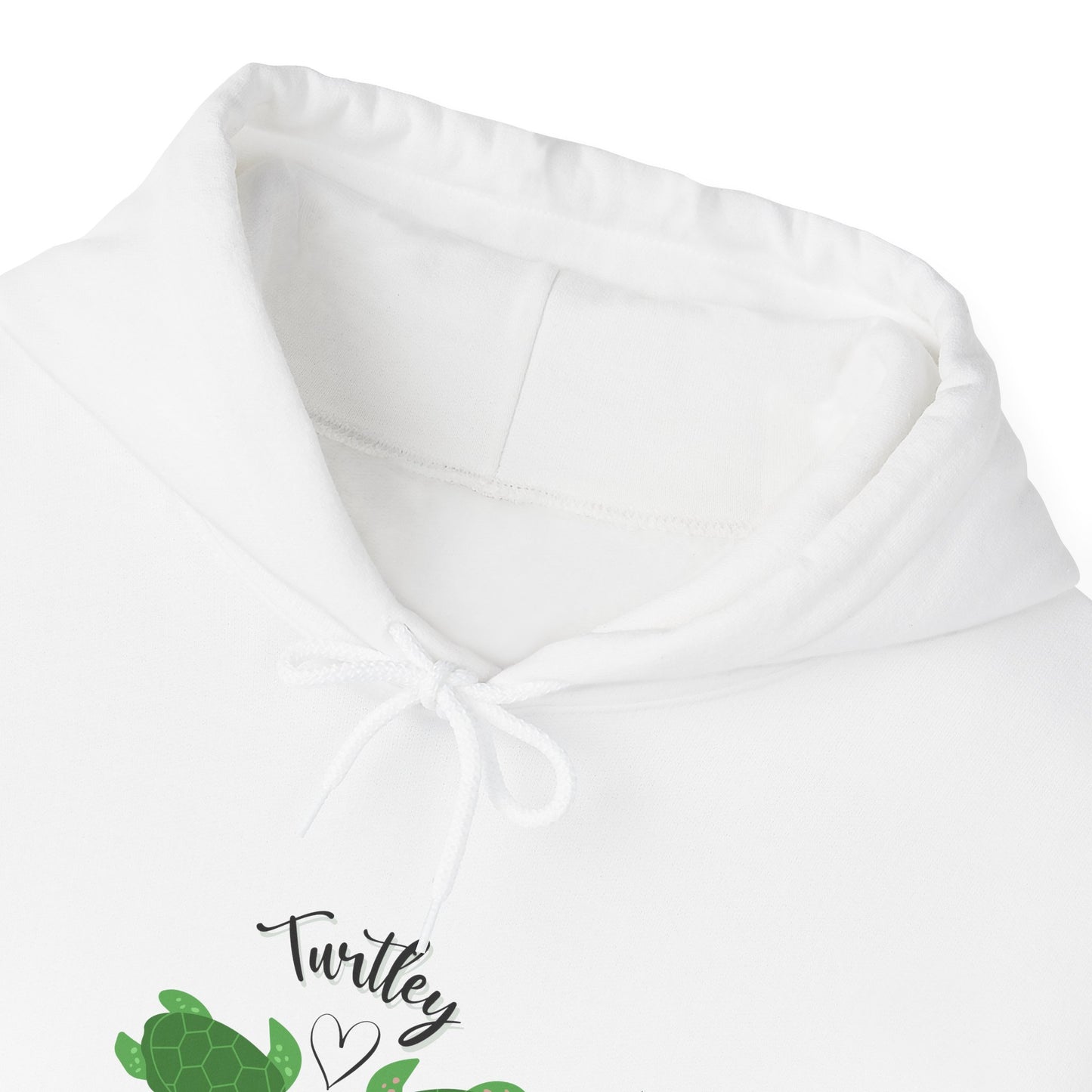 Unisex Cute Turtle Lover Turtley Into You Hooded Sweatshirt