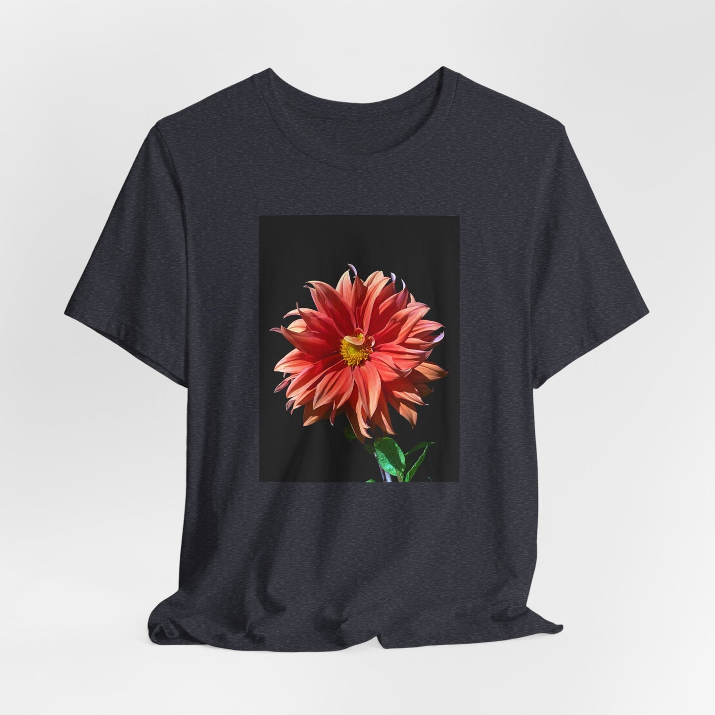 Unisex Jersey Short Sleeve Dahlia Flower T-Shirt