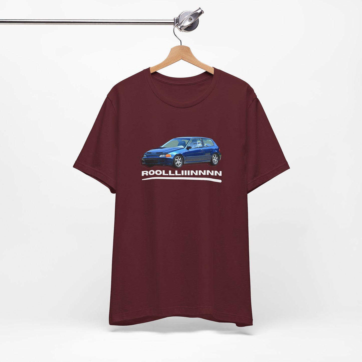 Unisex Jersey Short Sleeve Rolllllin Civic Hatchback Appreciation T-Shirt
