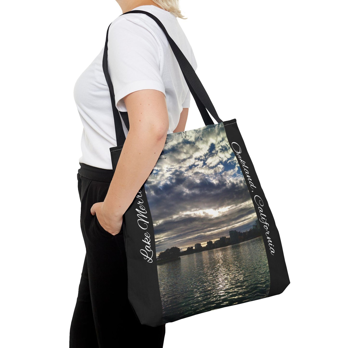 Unisex Travel Tote Lake Merritt Oakland California Tote Bag