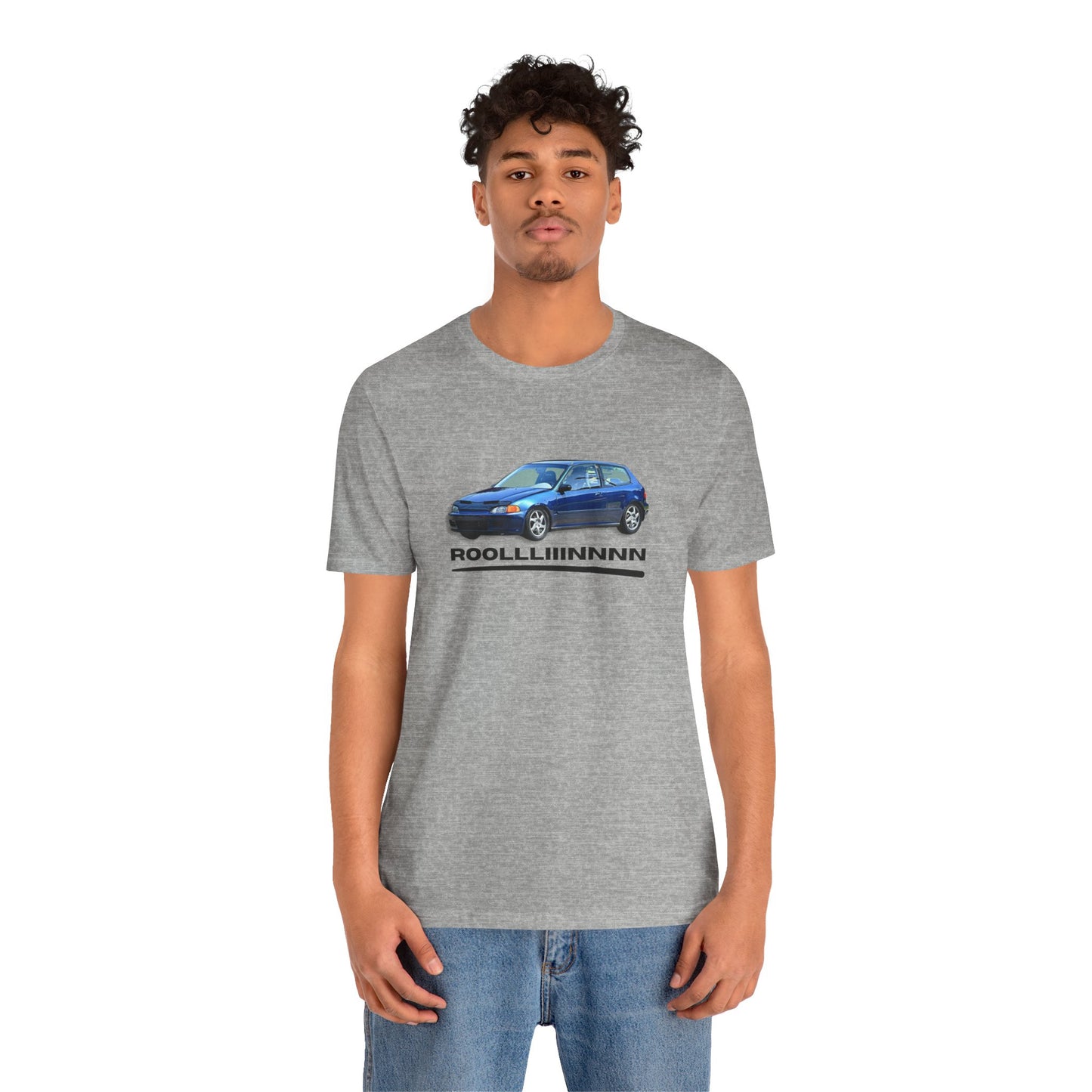 Unisex Jersey Short Sleeve Rolllllin Civic Hatchback Appreciation T-Shirt