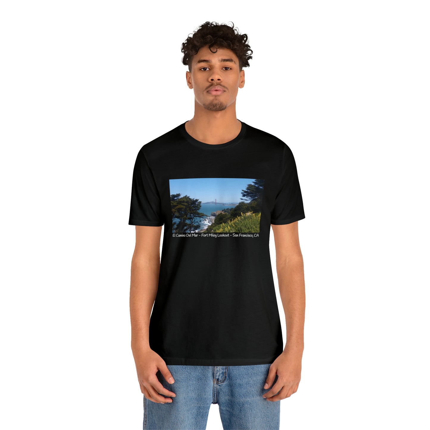 Unisex Jersey Short Sleeve El Camino Del Mar, San Francisco, California