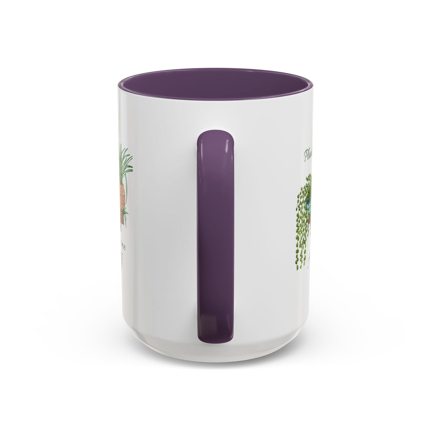 11oz/15oz Garden Themed Plants Make Me Happy Coffee Mug
