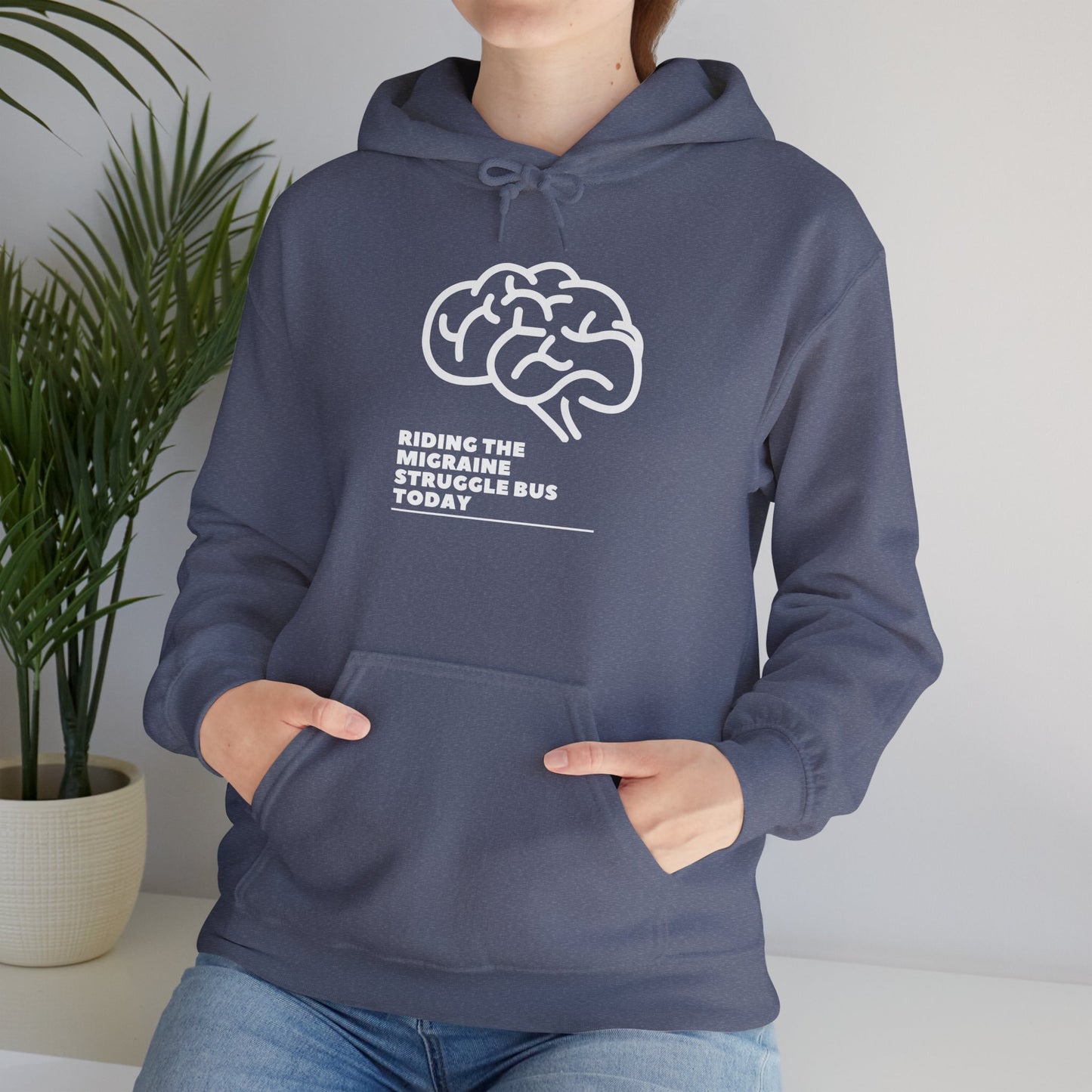 Migraine Day Invisible Illness Warrior Hooded Sweatshirt