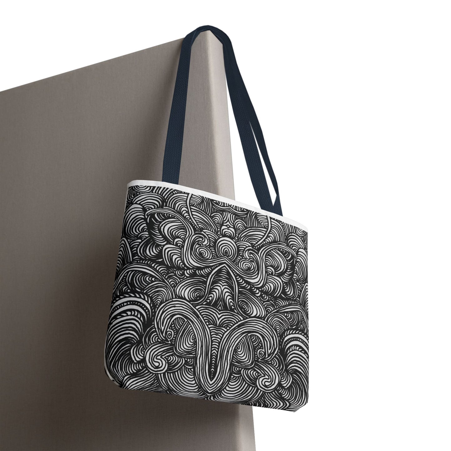 Unisex Original Line Art All Over Print Tote Bag - Mirage