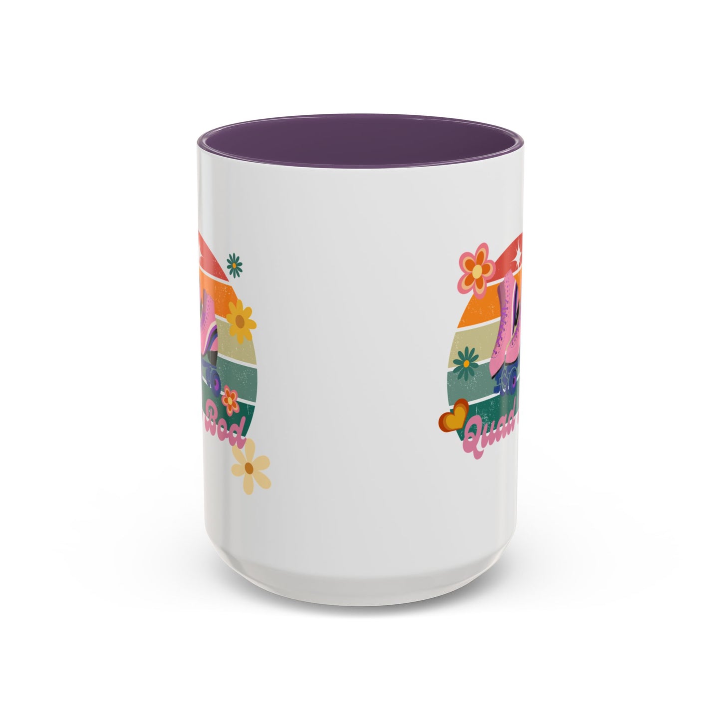 11oz/15oz Retro Vibes Roller Skate Quad Bod Coffee Mug