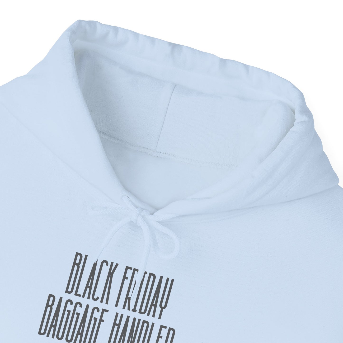 Unisex Heavy Blend™ Black Friday Christmas Sales Baggage Handler Shopping Sales Hooded Sweatshirt