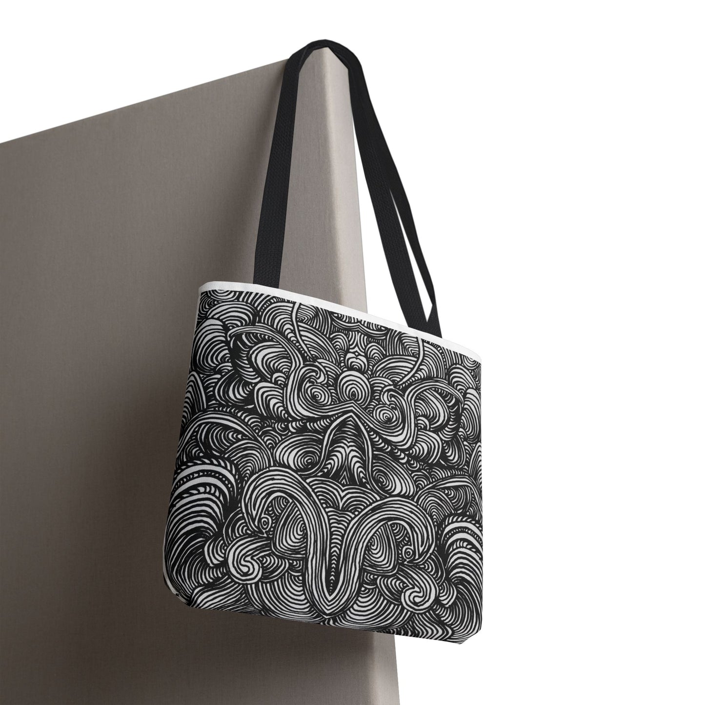 Unisex Original Line Art All Over Print Tote Bag - Mirage