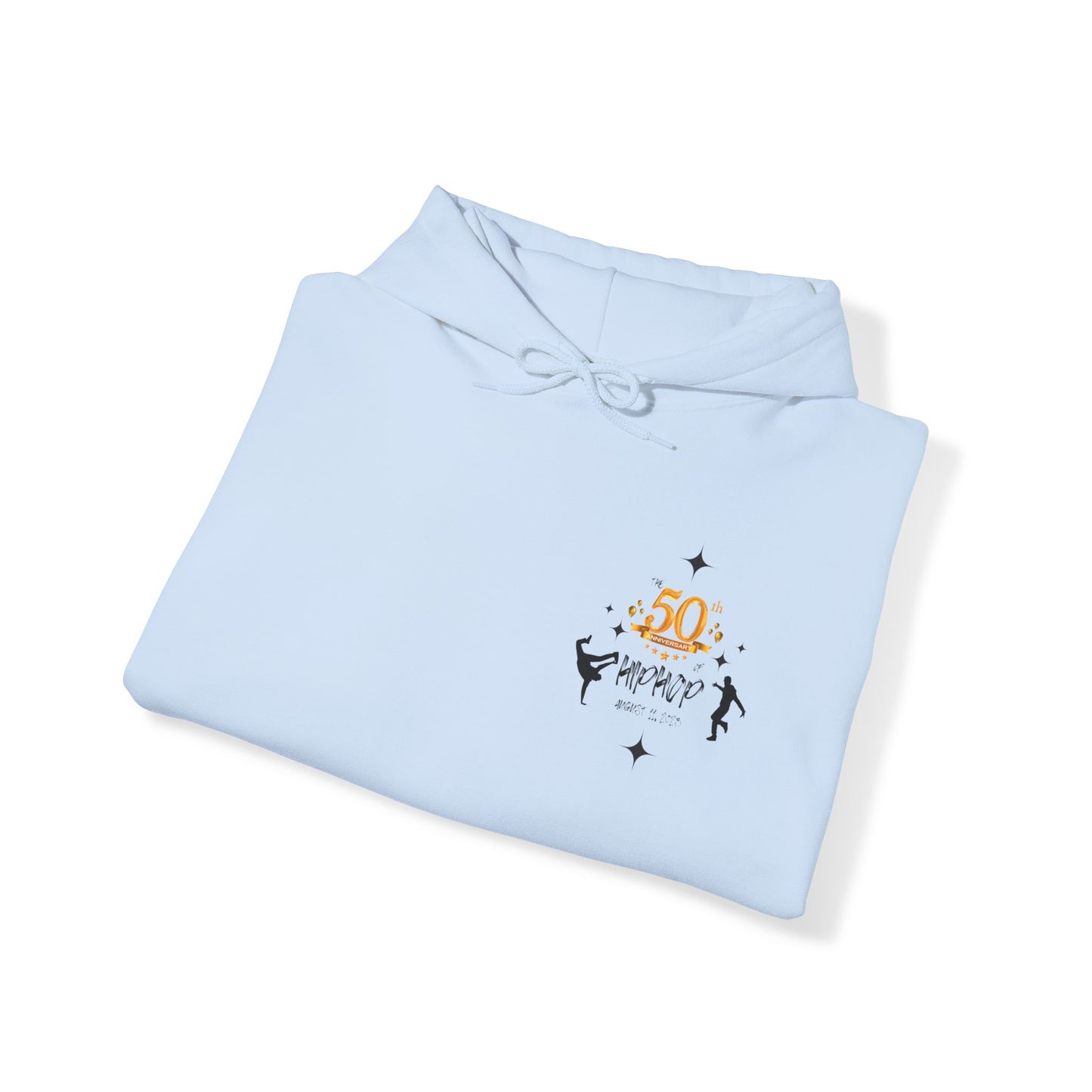 Unisex Heavy Blend™ 50th Anniversary of HipHop August 11, 2023 Commemorate 50 Years Hooded Sweatshirt